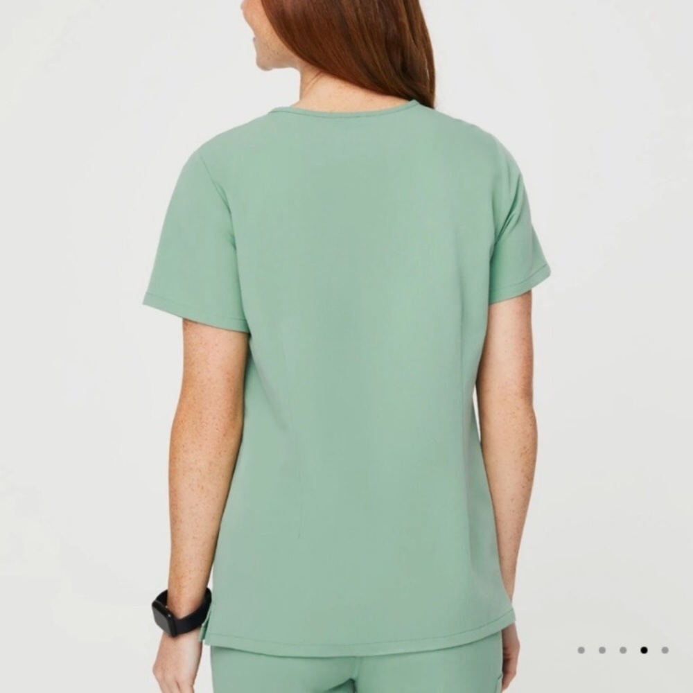 FIGS Limited Edition Jade Scrub Casma Top M/Yola Skinny Pant S - Picture 5 of 16